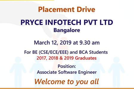 Pool Campus Placement Drive at AITM